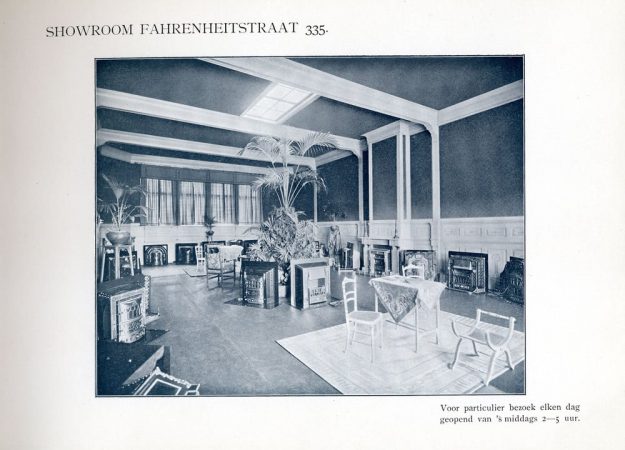 J. Jaarsma haarden- en kachelfabriek, Fahrenheitstraat 337, 1910