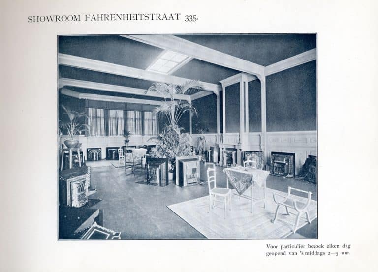 J. Jaarsma haarden- en kachelfabriek, Fahrenheitstraat 337, 1910