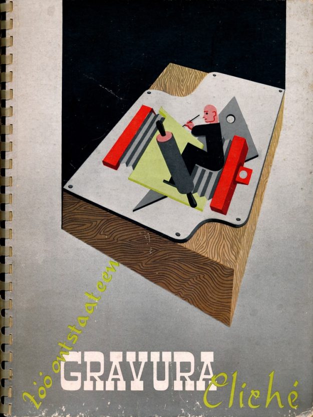 Gravura, clichéfabriek, Kraijenhoffstraat 24, ca. 1935