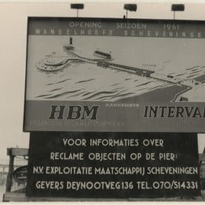 Hollandsche Beton Maatschappij (HBM), Pier, ca. 1960