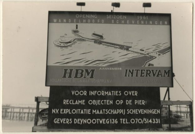 Hollandsche Beton Maatschappij (HBM), Pier, ca. 1960
