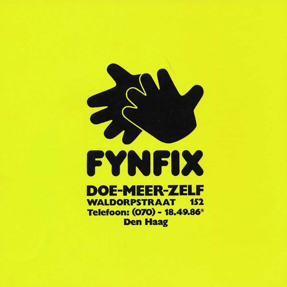 Gordijn, Fynfix, Waldorpstraat, 1972