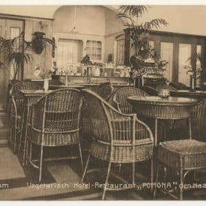 Pomona, Vegetarisch Hotel Restaurant, Molenstraat 53, ca. 1915