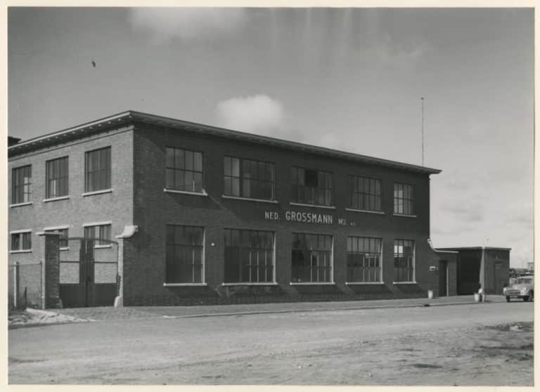 Grossmann, metaalinrichting, Jupiterkade, 1952