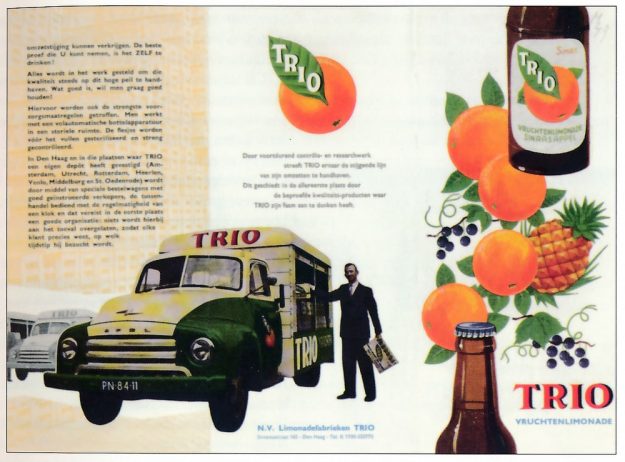 Trio Mineraalwaterfabriek, Sirtemastraat, jaren 60