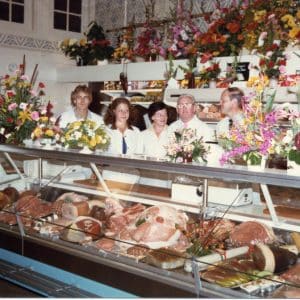 G. Blonk, slagerij, Valkenbosplein 3, 1979