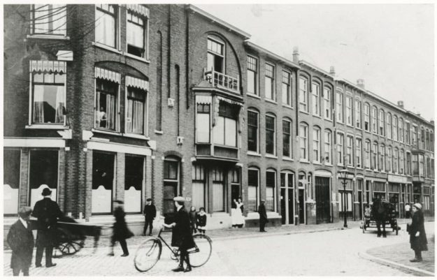 Levisson, drukkerij, Hofwijckstraat 2, ca. 1914