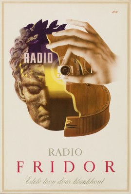 Fridor, naaimachinefabriek, Leeghwaterplein 27, ca. 1950