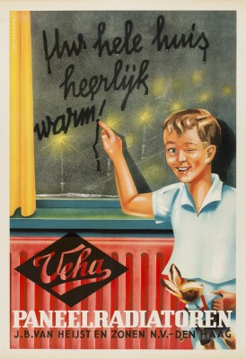 J.B. van Heijst en Zonen, radiatoren, stalenramen, Cruquiuskade 6-7, jaren 50