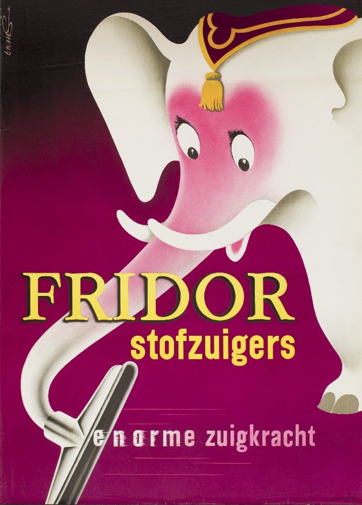 Fridor, naaimachinefabriek, Leeghwaterplein 27, ca. 1952