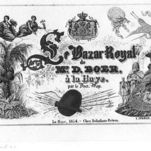 Grand Bazar Royal, Zeestraat 80-82, 1854