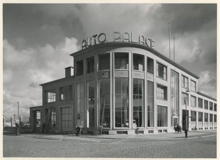 Auto-Palace, Binckhorstlaan 312-318, 1952
