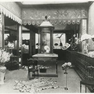 H. van Dooren, modewinkel, Hoogstraat 5, 1909