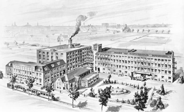 Esveha, papierwaren, Rijswijkseweg 512, 1917