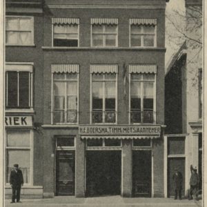 Nederlandsche Aannemingmaatschappij v/h Firma H.F. Boersma, Stille Veerkade 15, ca. 1900
