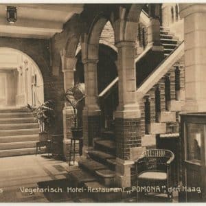 Pomona, Vegetarisch Hotel Restaurant, Molenstraat 53, ca. 1910