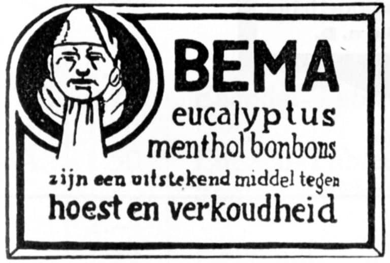 B. Meindersma, drogisterij en apotheek producten, Fruitweg 25-27, jaren 30