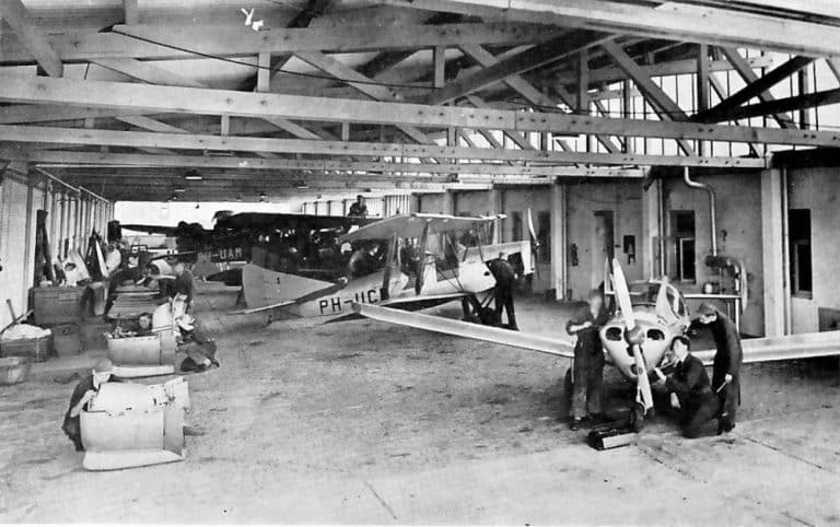 Frits Diepen, Vliegtuigen, Ypenburg, 1948