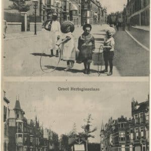Van Keeken, mineraalwater en kiosken, Groot Hertoginnelaan, ca. 1900