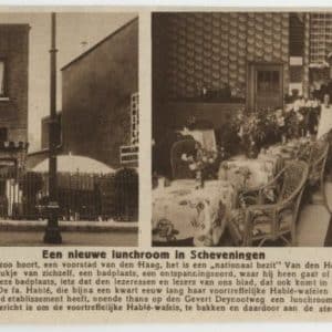 Hablé, wafels, Gevers Deynootweg 17 en 19, 1924