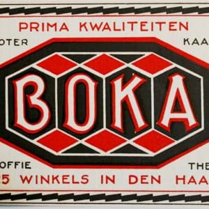 BOKA, margarine en boter winkels (1919 - 1925)