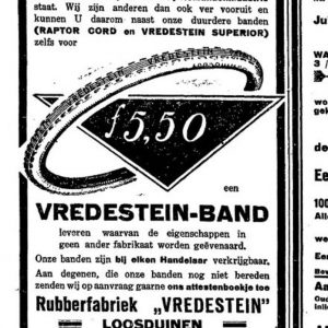 Vredestein, rubberfabriek (1908 - heden)
