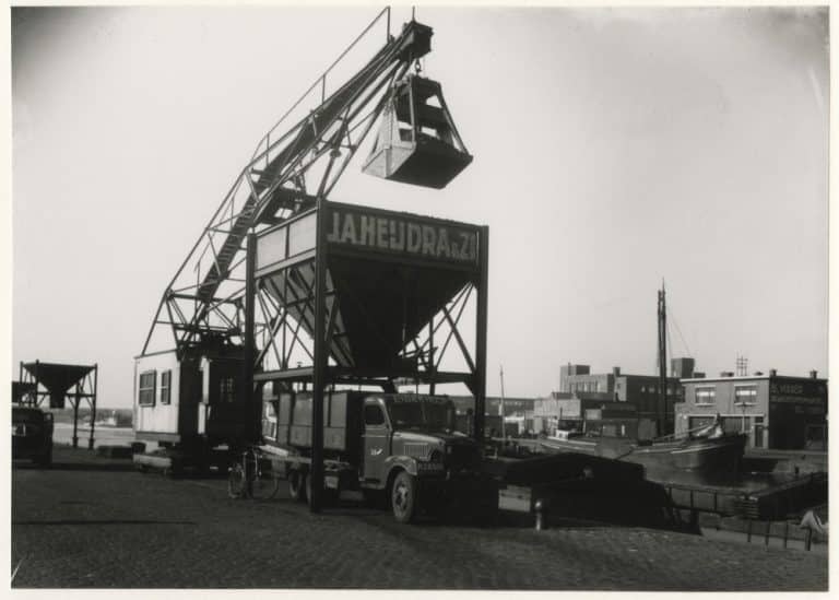 Heijdra, aannemingsbedrijf , Calandkade, ca. 1950