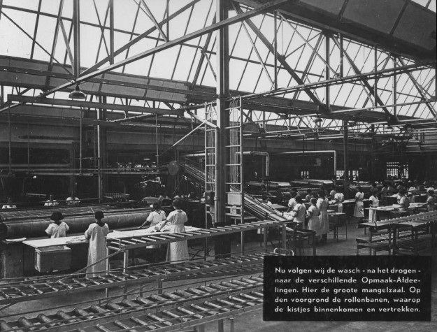 De Zwitsersche, wasserij, Geestbrugkade 33-38, Rijswijk, 1947