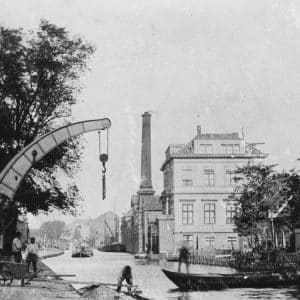 L.I. Enthoven & Co, ijzergieterij, Pletterijkade, ca. 1865