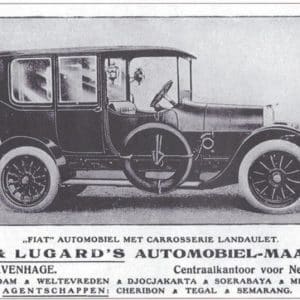 Verwey & Lugard's Automobiel Maatschappij, Laan van Nieuw Oost Indie 178, ca. 1910