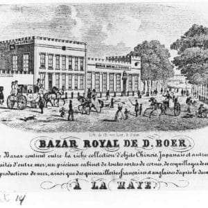 Grand Bazar Royal, Zeestraat 80-82, 1854