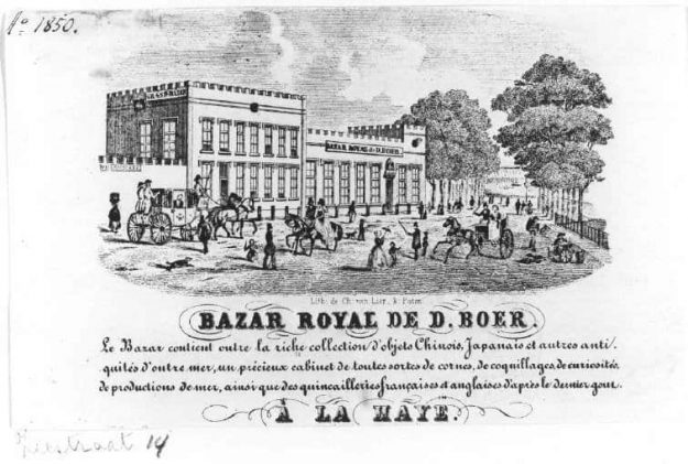 Grand Bazar Royal, Zeestraat 80-82, 1854