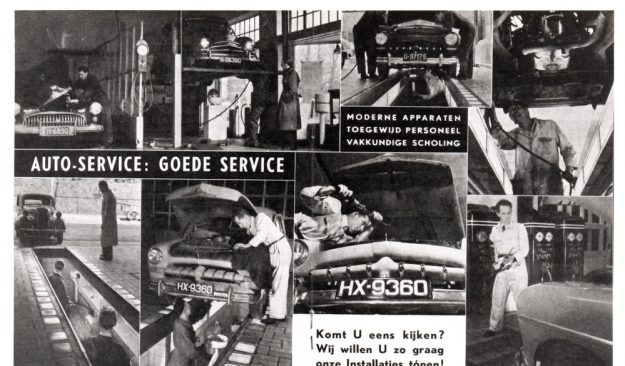 Fordgarage, Waldorpstraat 36 B -36 T, jaren 60