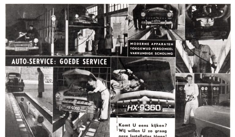 Fordgarage, Waldorpstraat 36 B -36 T, jaren 60