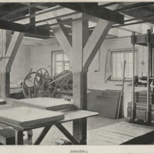 De Swart, drukkerij, Oude Molstraat 7, ca. 1910