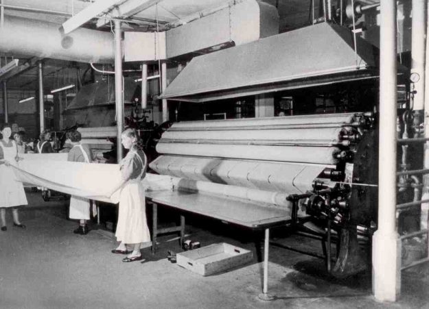 Wasserij Ozon, Westeinde 50, Voorburg, jaren 50