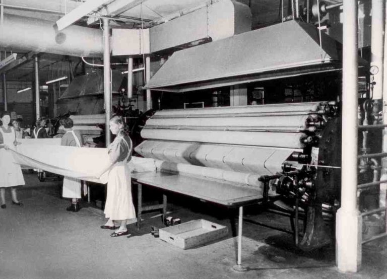 Wasserij Ozon, Westeinde 50, Voorburg, jaren 50