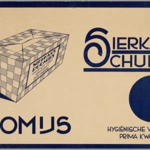 De Sierkan, melkinrichting, reclameaffiche roomijs, jaren 30
