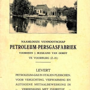 Petroleum-Persgasfabriek, Kerkstraat, Voorburg, 1923