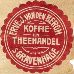 Erve J. van den Bergh, koffie- en theehandelaar, Jacobastraat 264-280,