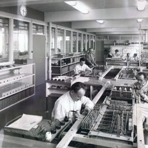Siemens Nederland N.V., fabriek, Regulusweg 1, jaren 70