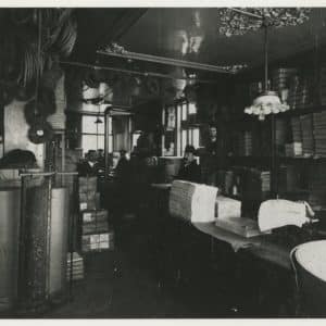 Scherrenberg, papierhandel, Nieuwe Molstraat 50, ca. 1900