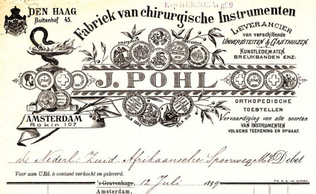 Pohl, J.,  medische instrumenten (ca. 1820 - ca.1990)