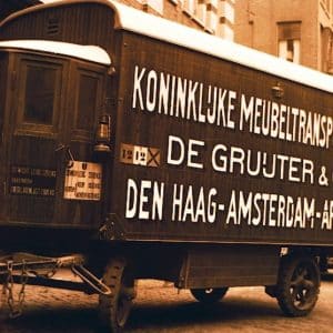 De Gruijter, Koninklijke Meubeltransport, Westeinde 48, jaren 30