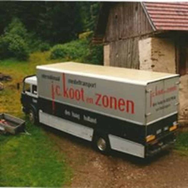 J.C. Koot & Zonen, verhuizer