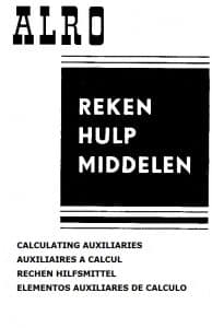 ALRO, Rekenschijf, Balistraat 75-81, 1938
