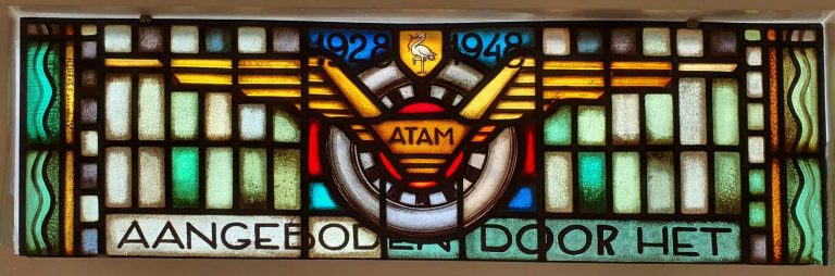 ATAM, taxi, gedenkraam 1948