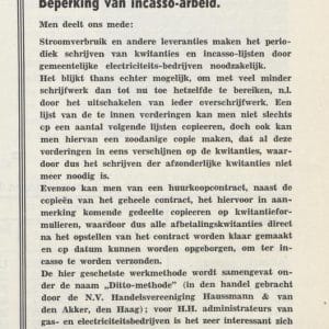 Haussmann & Van den Akker, kantoormachinehandel, Juliana van Stolberglaan 95, 1939