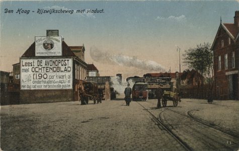 Avondpost , Rijswijkseweg, ca. 1910