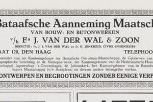 BAM, aanneming maatschappij, Buys Ballotstraat 1, 1950